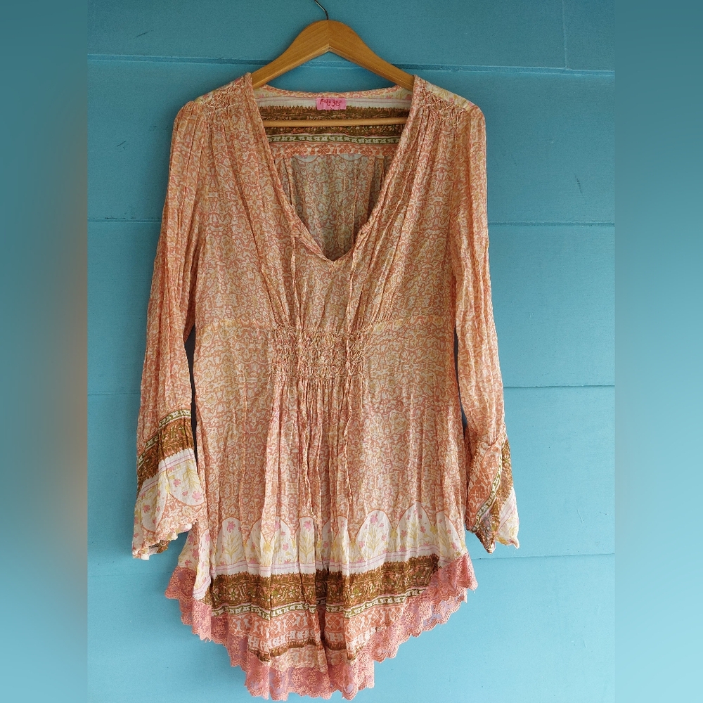 Bohemian Long Sleeve Blouse